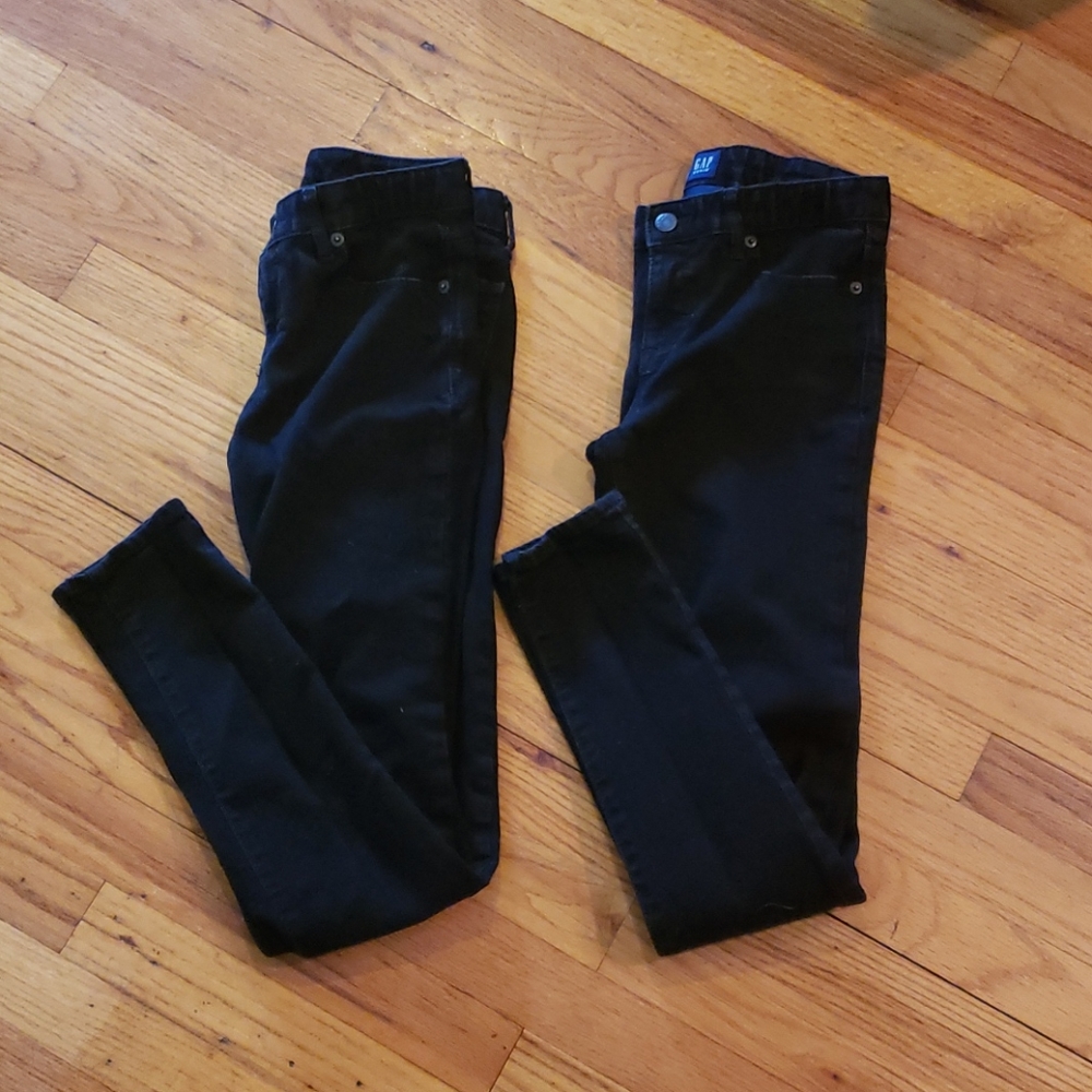 Gap girls stretch super skinny jeans